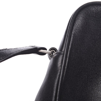 Saint Laurent Lambskin Monogram Small Lou Camera Bag Black 11 of 13