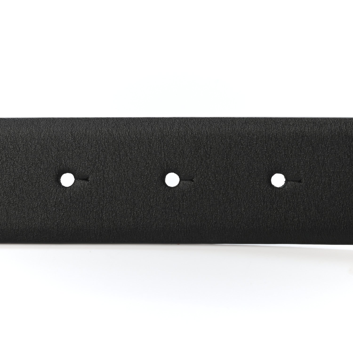 Chanel Calfskin CC Reversible Belt 85 34 Black Burgundy 3 of 4