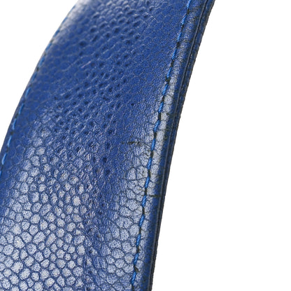 Chanel Glazed Caviar Coco Rider Flap Hobo Navy Blue 10 of 11