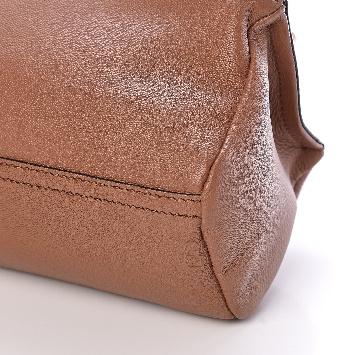 Sugar Goatskin Mini Pandora Tan