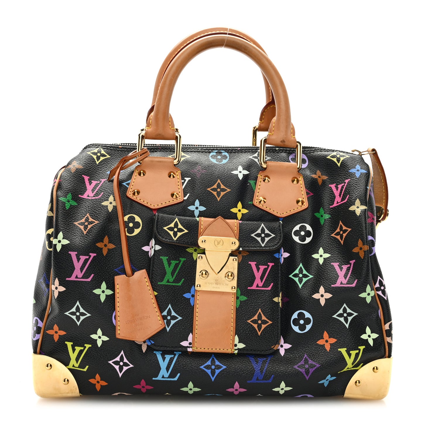 Monogram Multicolor Speedy 30 Black