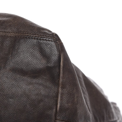 Chanel Distressed Caviar XL Coco Cabas Brown 12 of 16