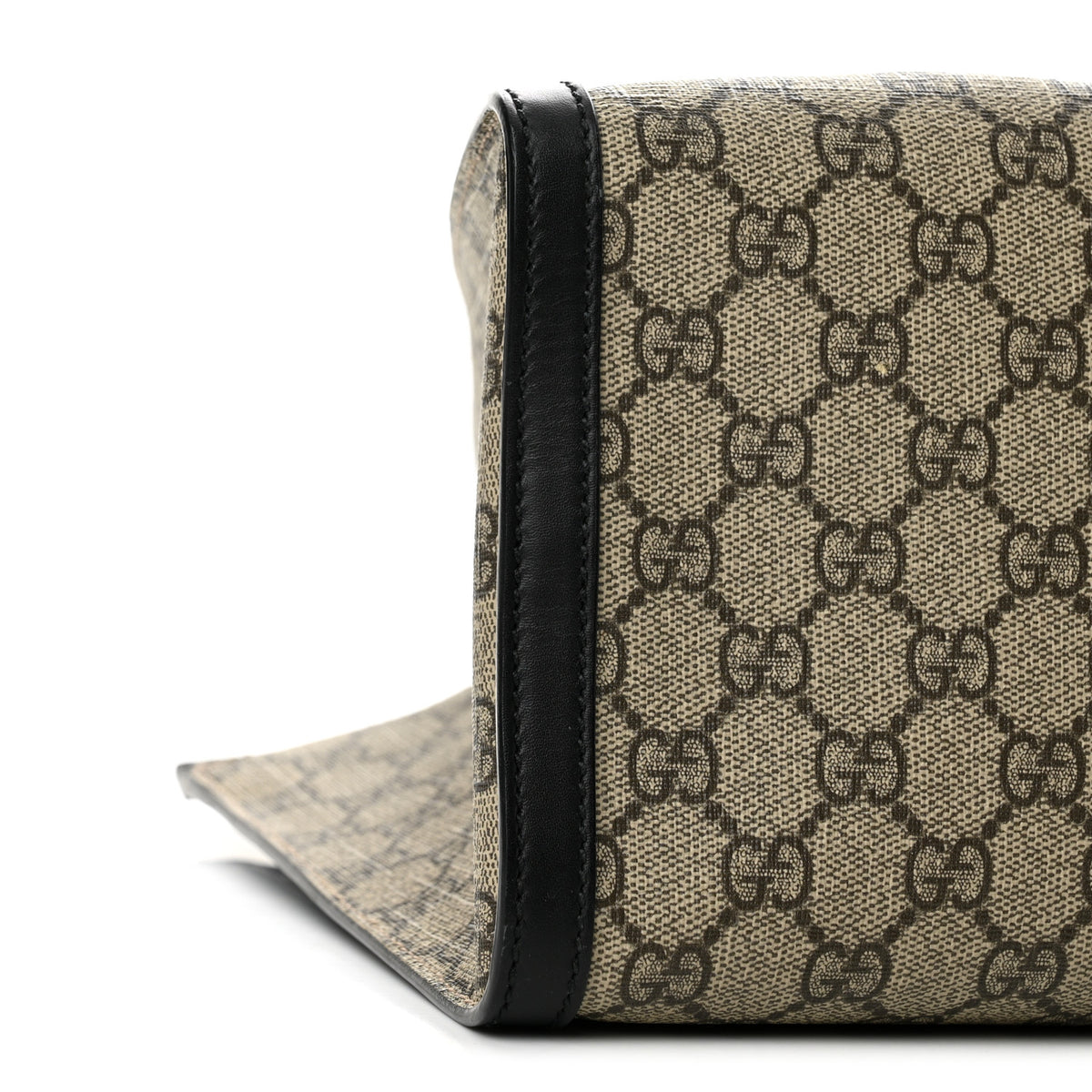 Gucci GG Supreme Monogram Medium Padlock Tote Black 9 of 12