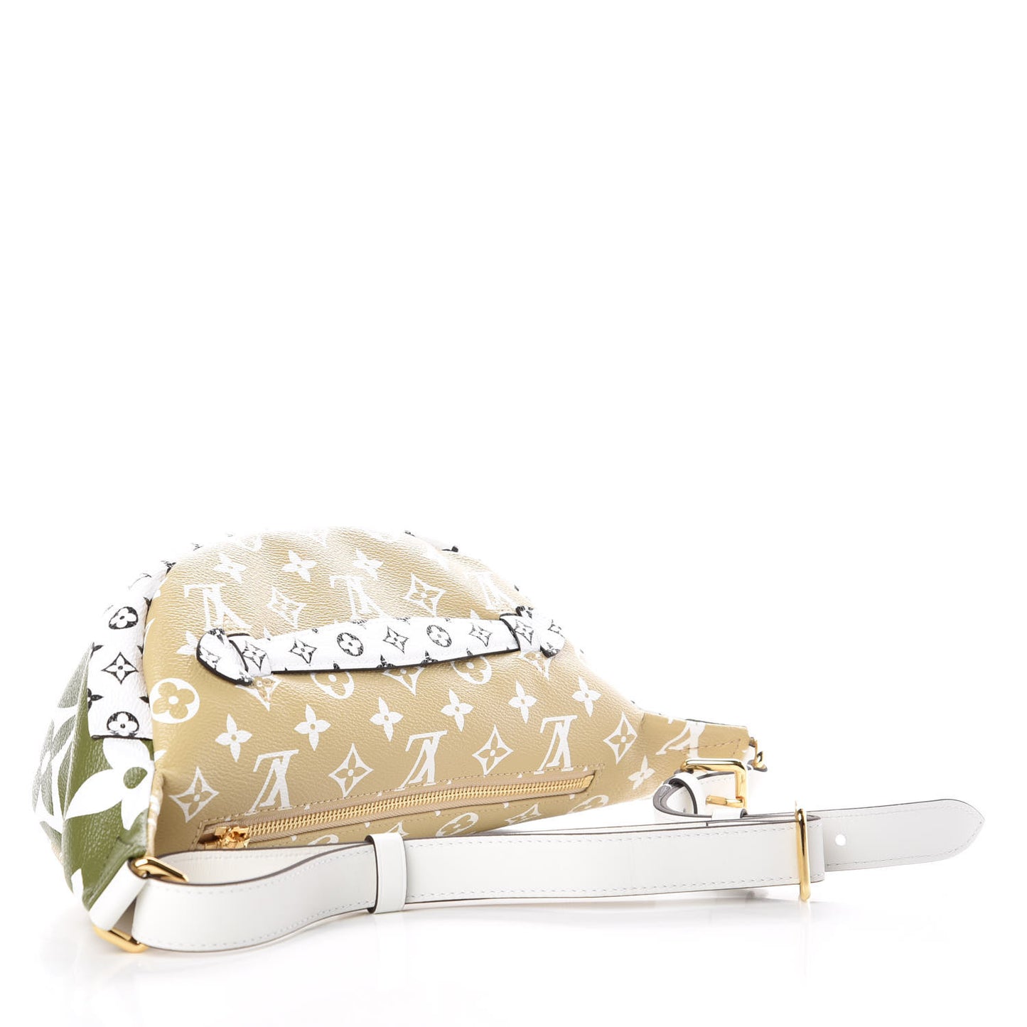 Monogram Giant Bumbag Kaki Beige