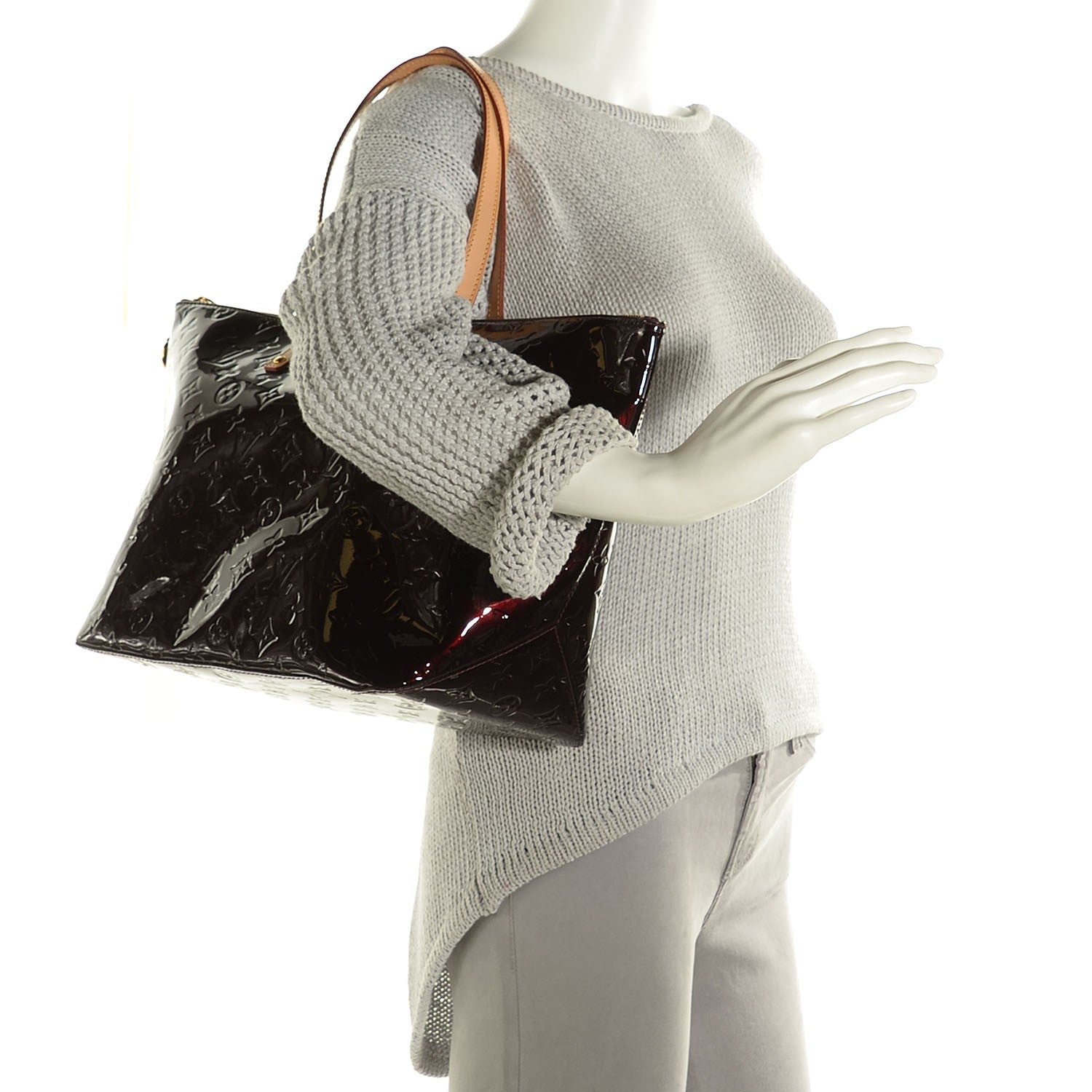 Louis Vuitton Vernis Bellevue GM Amarante 2 of 9