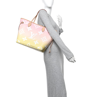 Louis Vuitton Monogram Giant By The Pool Neverfull MM Light Pink 2 of 9