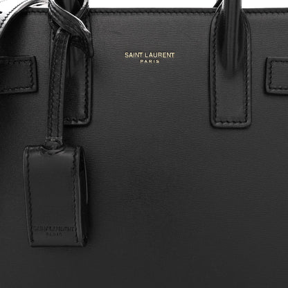 Saint Laurent Calfskin Nano Sac De Jour Black 8 of 10
