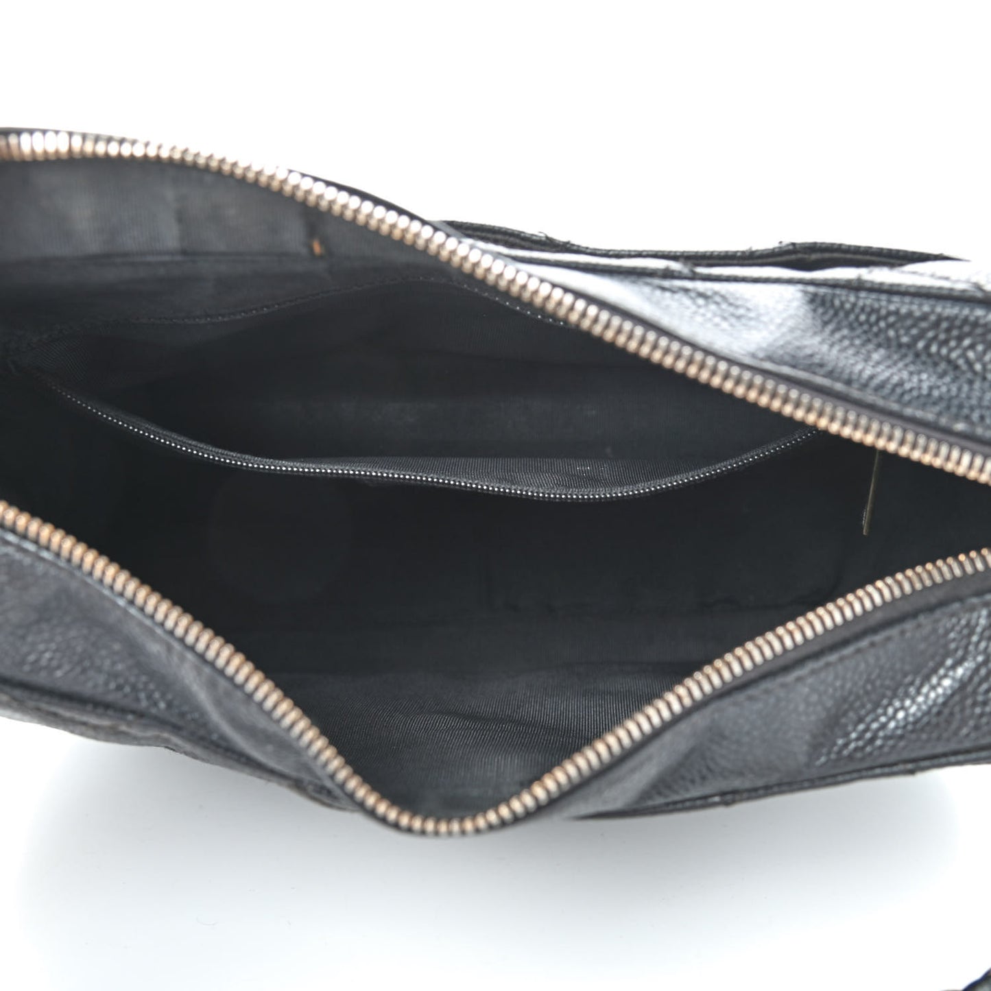 Caviar Quilted Timeless CC Shoulder Bag Black