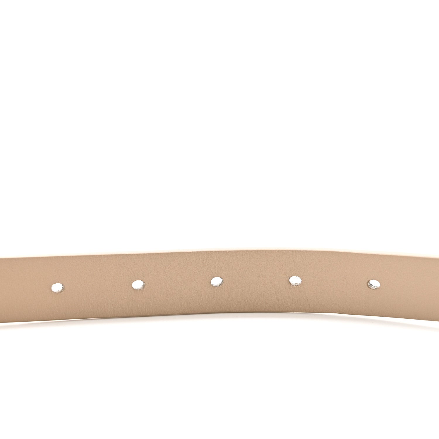 Christian Dior Calfskin 30 Montaigne Belt 90 36 Warm Taupe 4 of 6