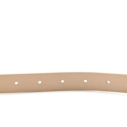 Christian Dior Calfskin 30 Montaigne Belt 90 36 Warm Taupe 4 of 6