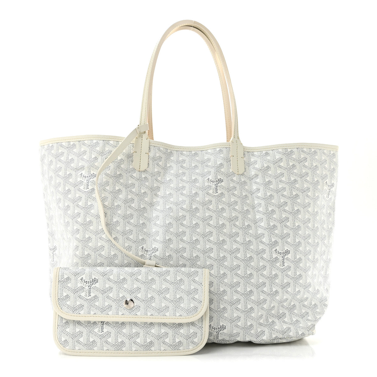 Goyardine Saint Louis PM White