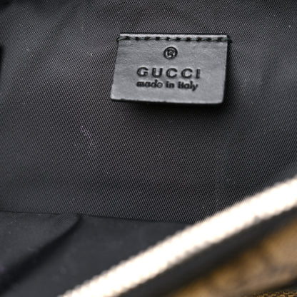 Gucci GG Supreme Monogram Web Belt Bag Black 9 of 19