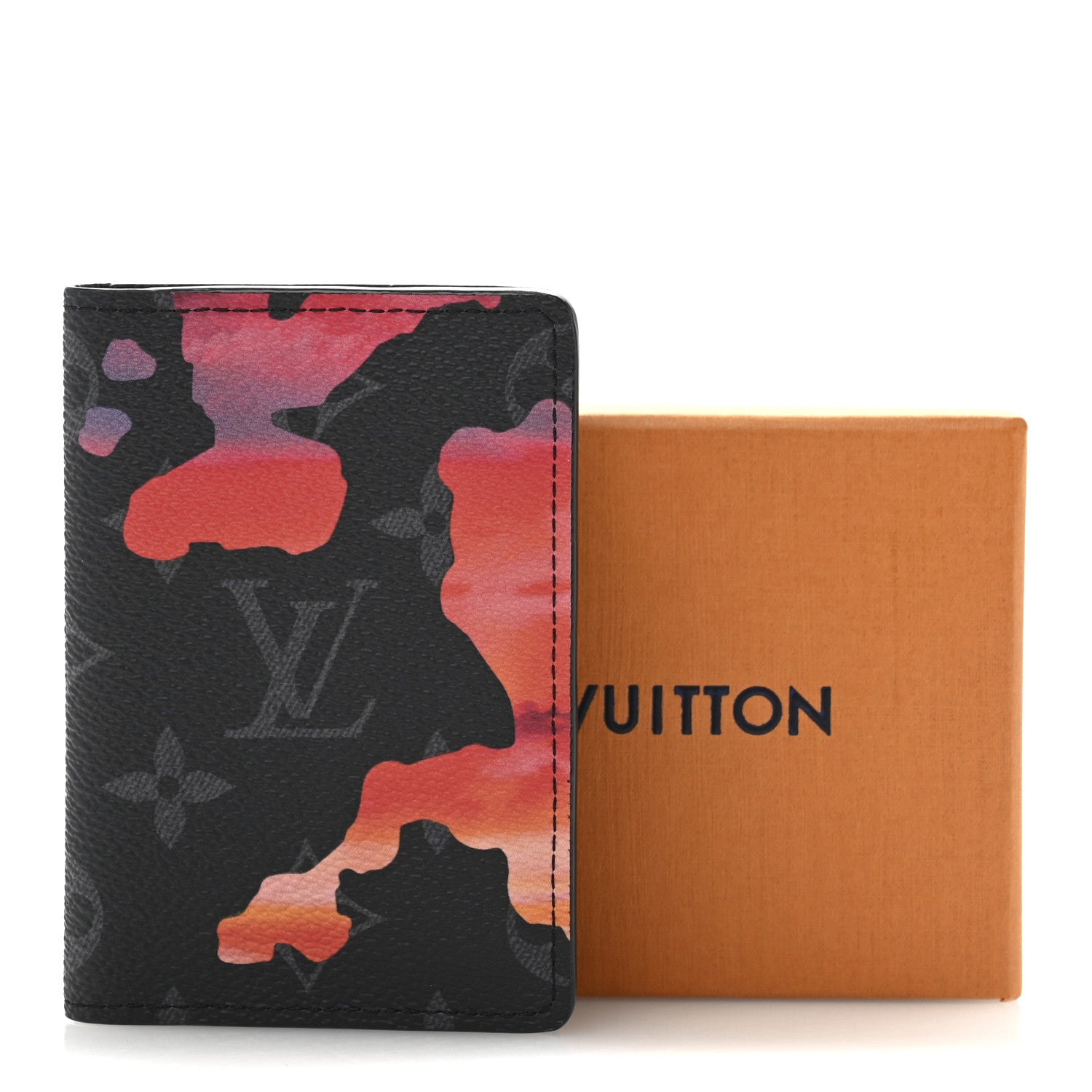 Louis Vuitton Monogram Eclipse Sunset Pocket Organizer 9 of 9