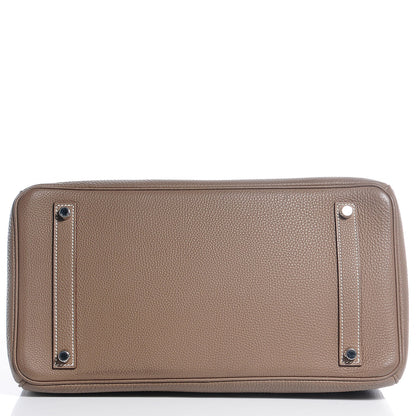 Hermes Togo Birkin 35 Etoupe 9 of 29