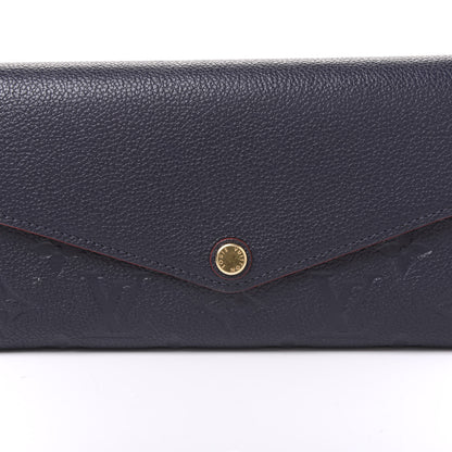 Louis Vuitton Empreinte Sarah Wallet NM Marine Rouge 7 of 10