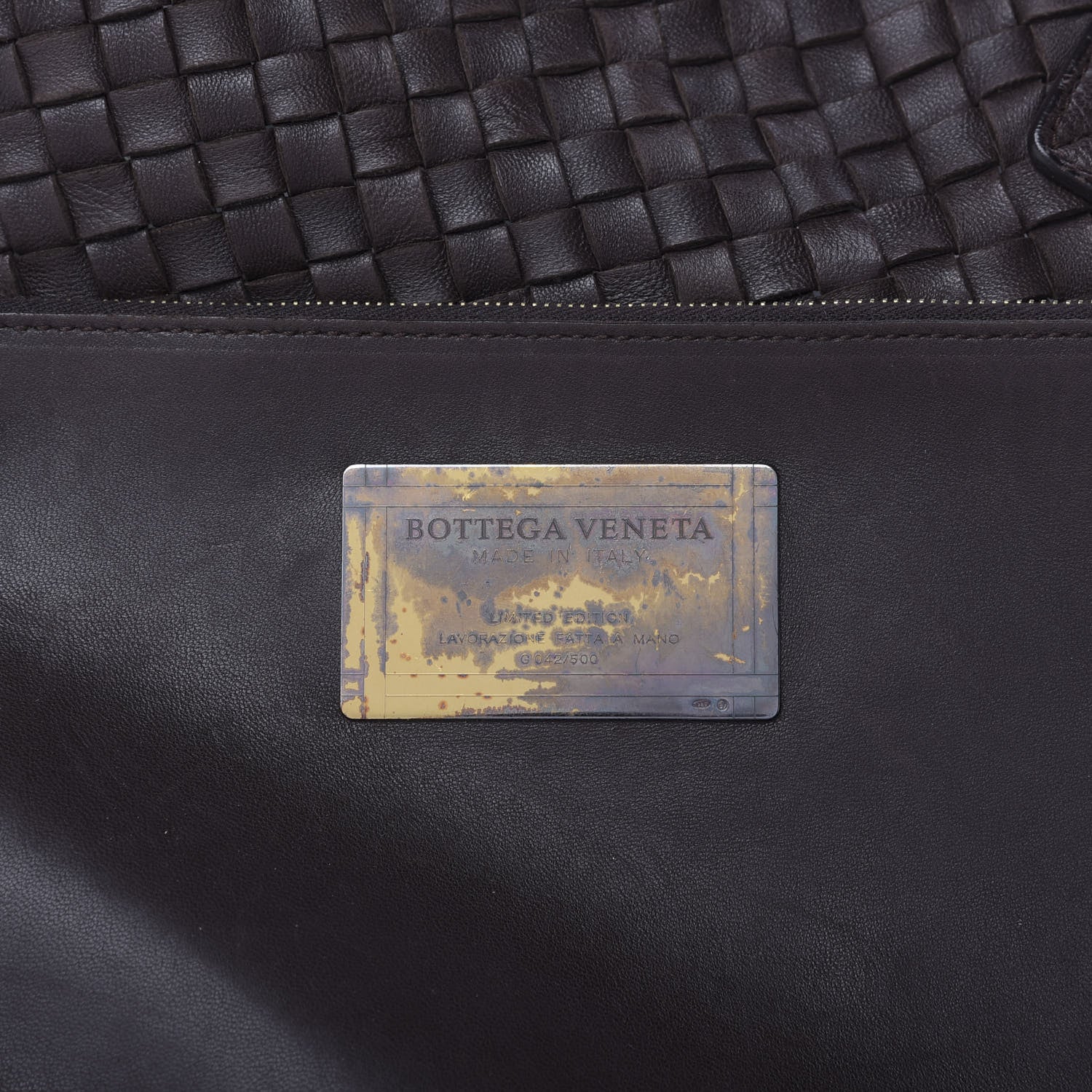 Bottega Veneta Nappa Intrecciato Medium Cabat Ebano 8 of 9
