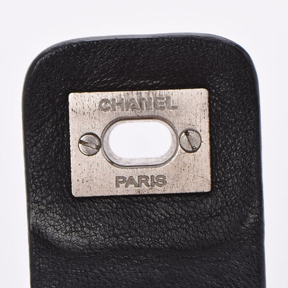 Chanel Calfskin CC Chain Turnlock Bracelet L Black 4 of 5