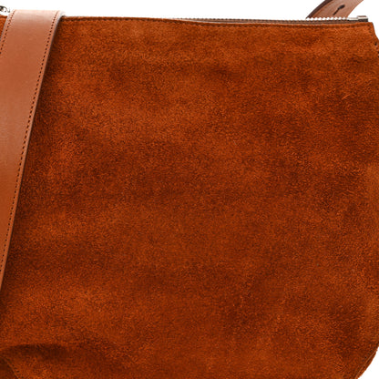 Burberry Suede Small Knight Bag Bruciato 7 of 12
