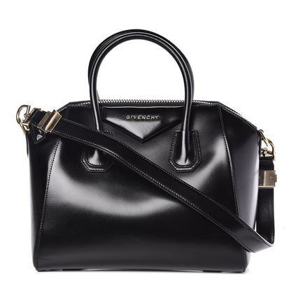 Givenchy Shiny Lord Calfskin Small Antigona Black 1 of 12
