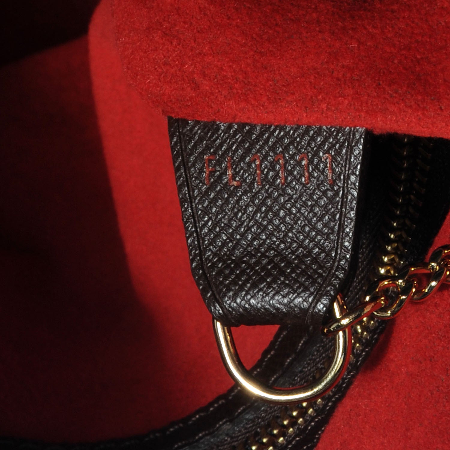 Louis Vuitton Damier Ebene Marais Bucket 23 6 of 8