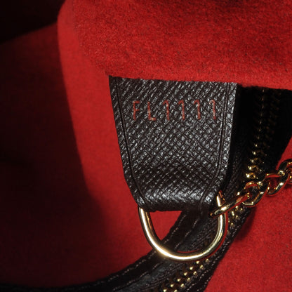 Louis Vuitton Damier Ebene Marais Bucket 23 6 of 8