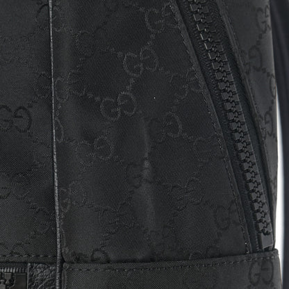 Gucci Nylon Monogram Slim Backpack Black 11 of 11