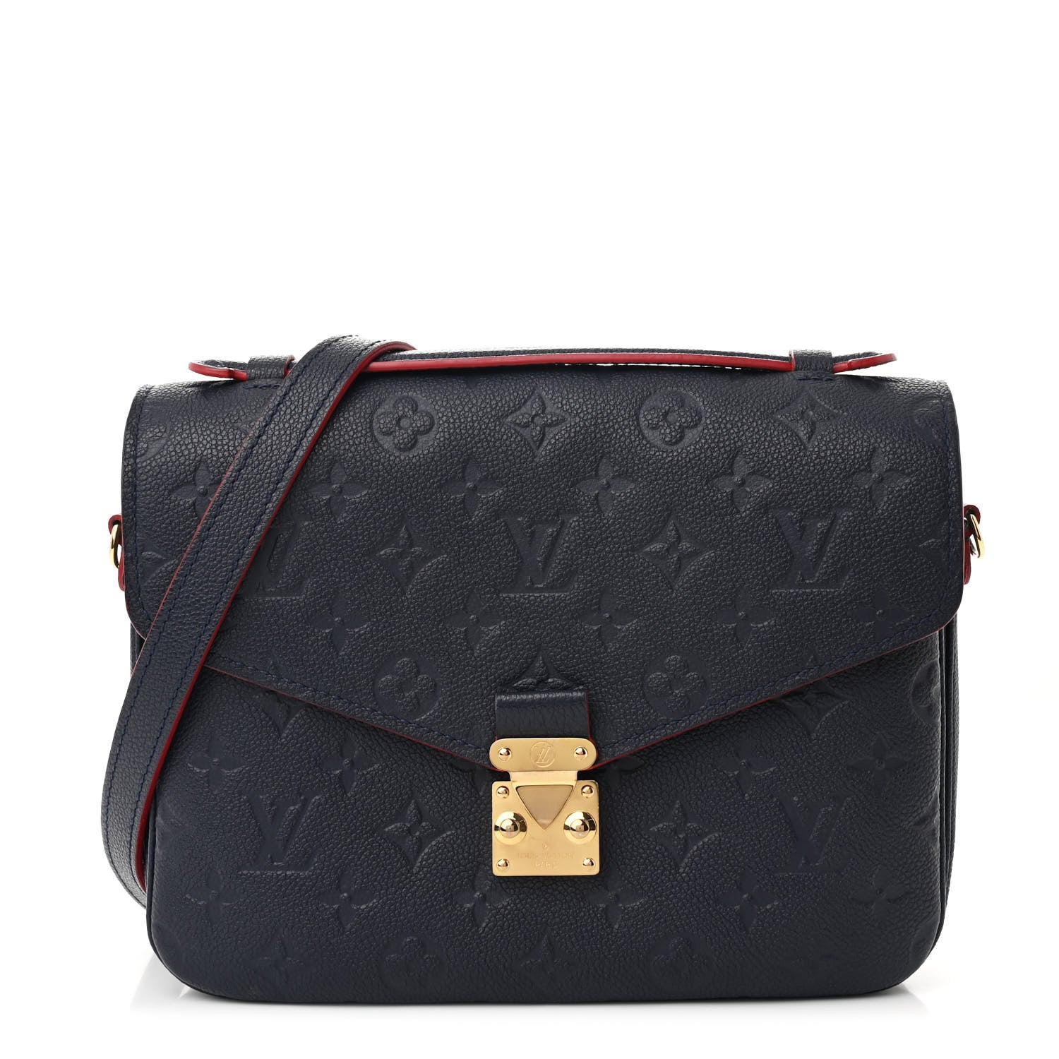 Louis Vuitton Empreinte Pochette Metis Marine Rouge 1 of 12