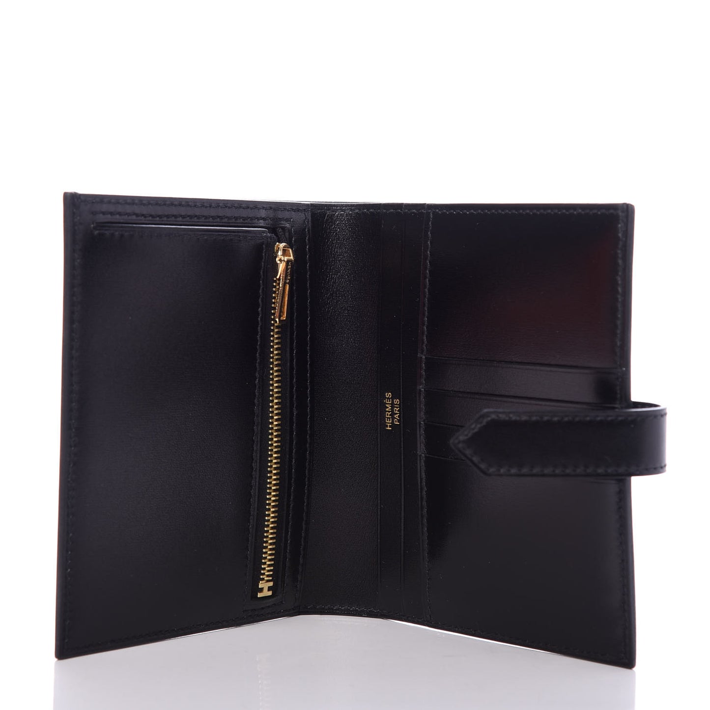 Box Bearn Compact Wallet Black