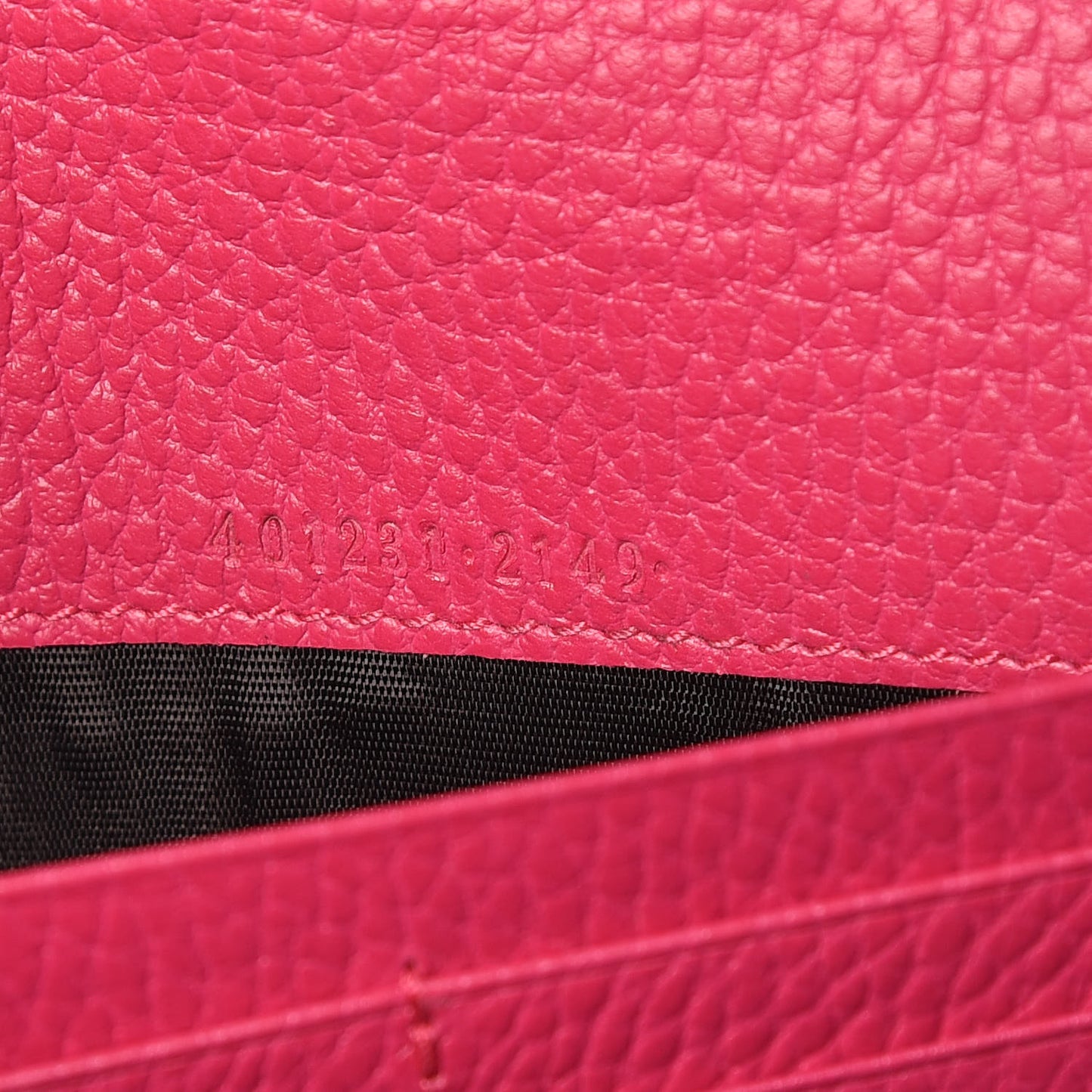 Dollar Calfskin Crystal Mini Dionysus Chain Wallet Box Pink