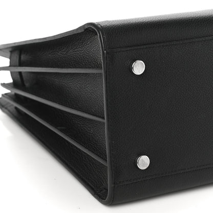 Saint Laurent Grained Calfskin Small Sac De Jour Black 9 of 14