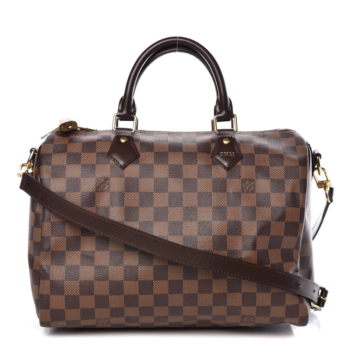 Louis Vuitton Damier Ebene Speedy Bandouliere 30 1 of 11