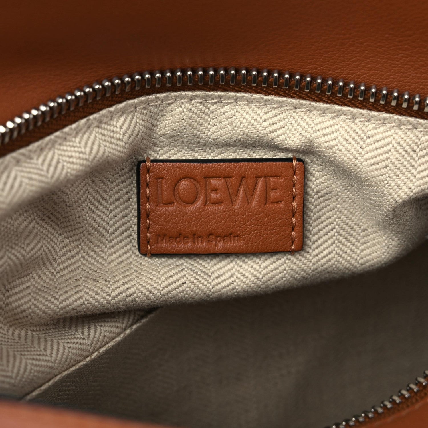 Loewe Calfskin Small Puzzle Bag Tan 7 of 10
