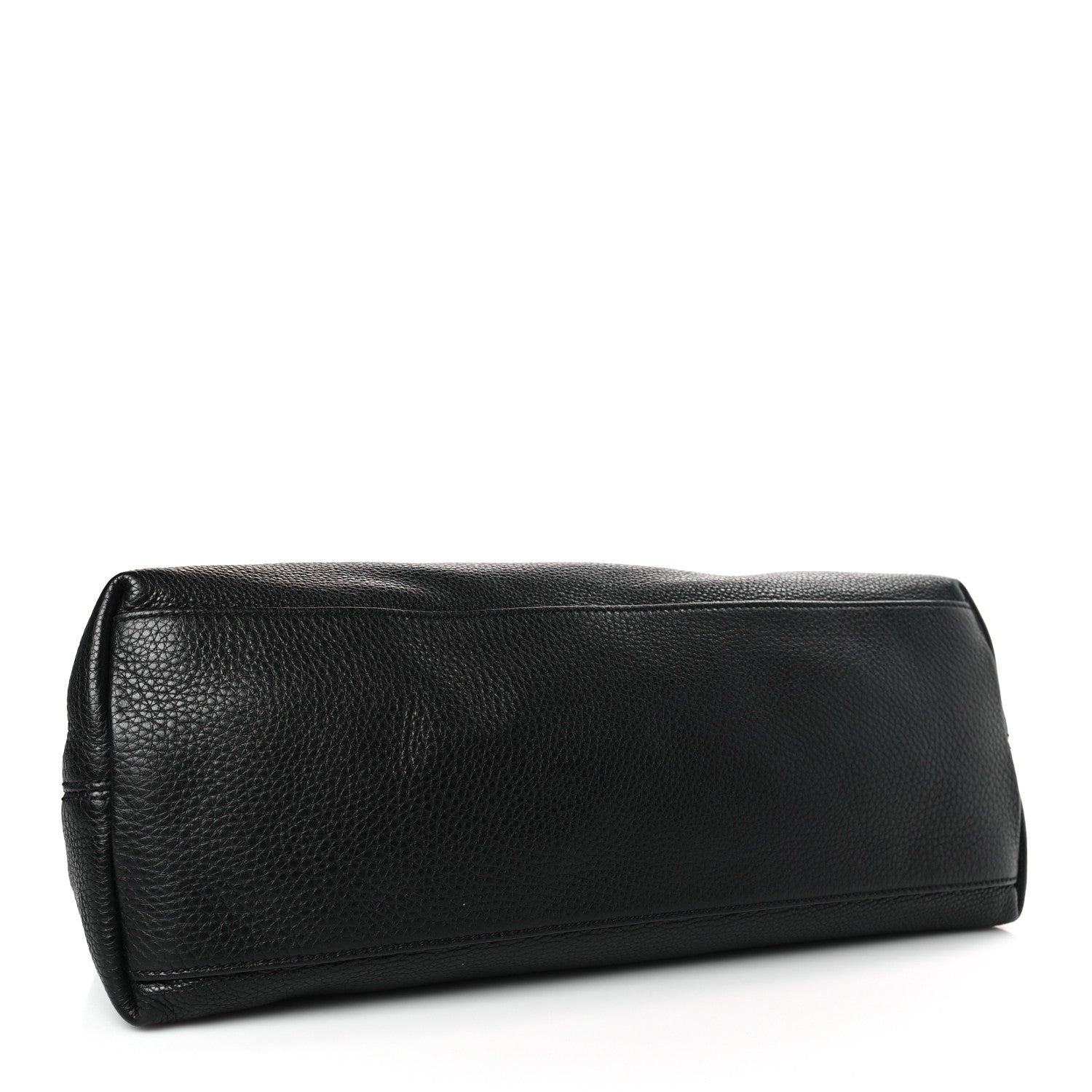 Gucci Pebbled Calfskin Medium Soho Chain Shoulder Bag Black 4 of 9