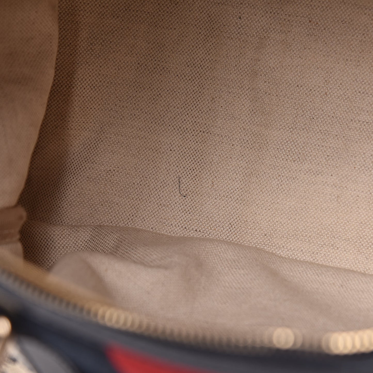 Monogram Selleria Calfskin Vintage Web Medium Boston Beige Blue