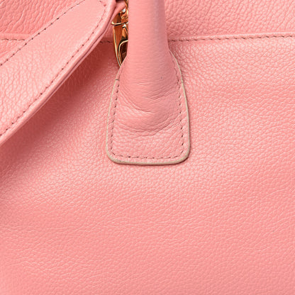 Chanel Calfskin Cerf Shopper Tote Pink 15 of 23