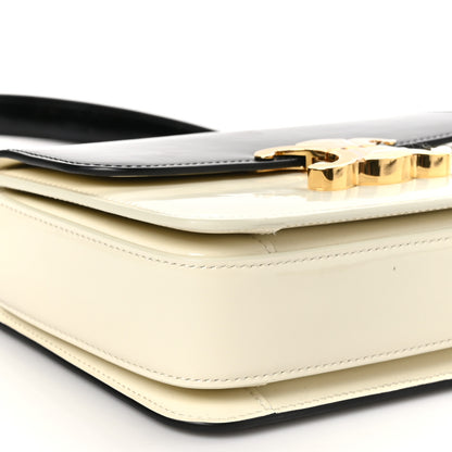 Celine Patent Teen Garance  Black White 8 of 11