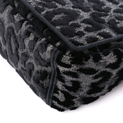 Christian Dior Velvet Mizza Embroidered Medium Caro Bag Gray 10 of 11