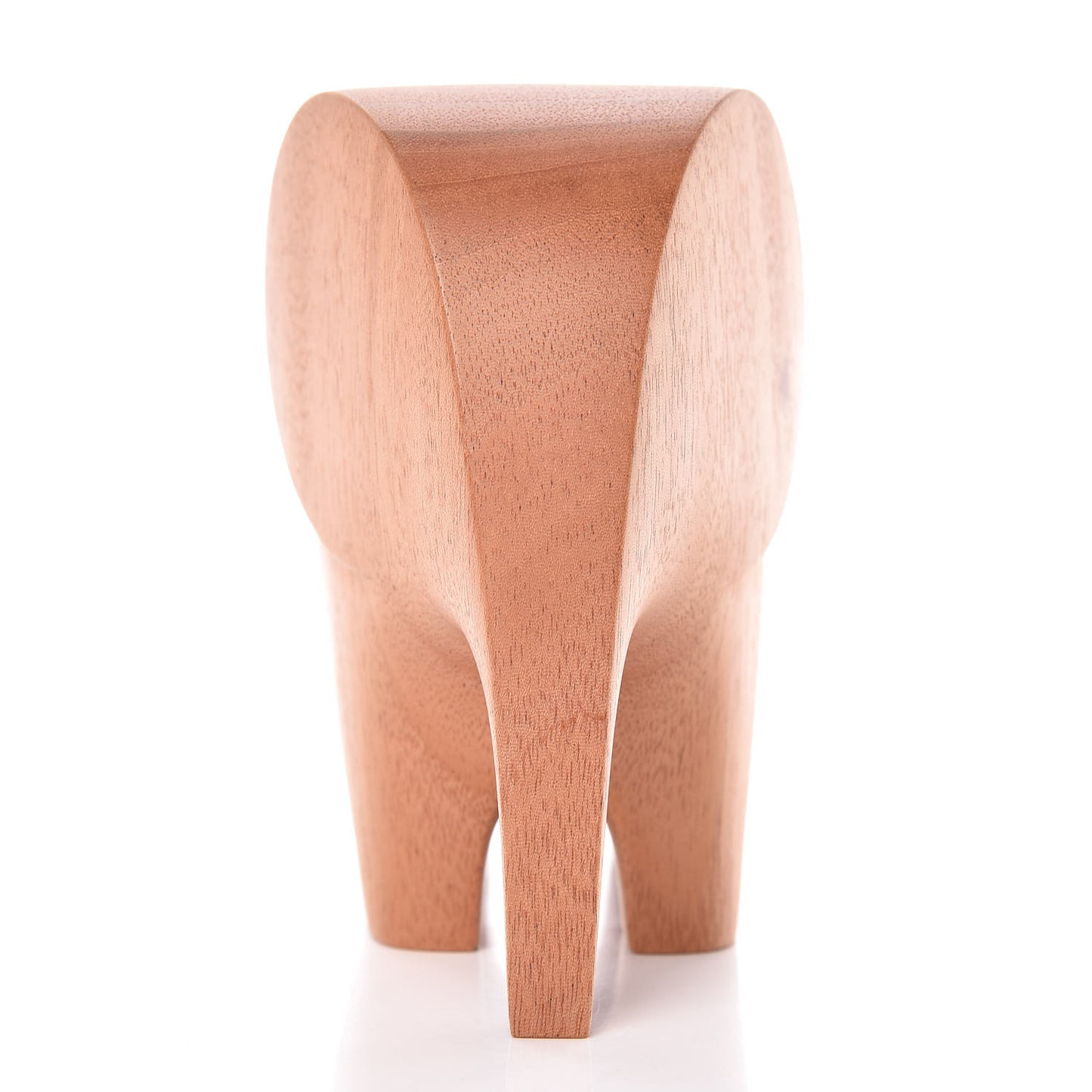Mahogany Wood Elephant Lao Paperweight Naturel
