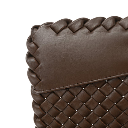 Bottega Veneta Nappa Intreccicio Padded Cobble Shoulder Bag Light Brown 8 of 12