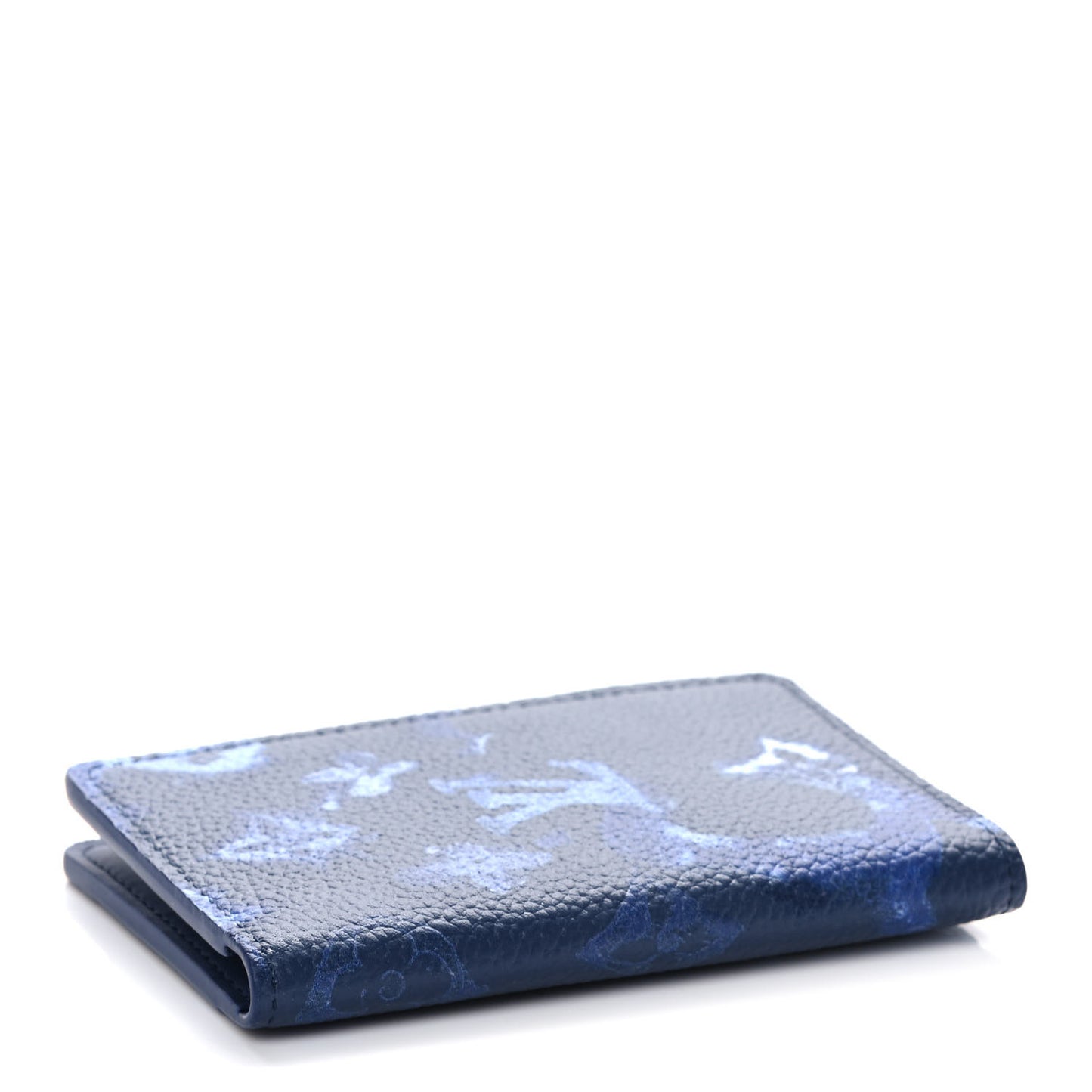 Monogram Ink Watercolor Pocket Organizer
