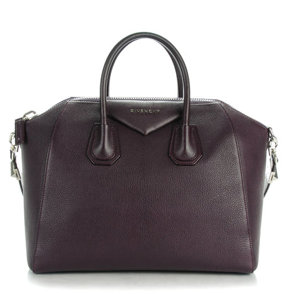 Givenchy Sugar Goatskin Medium Antigona Aubergine 1 of 7