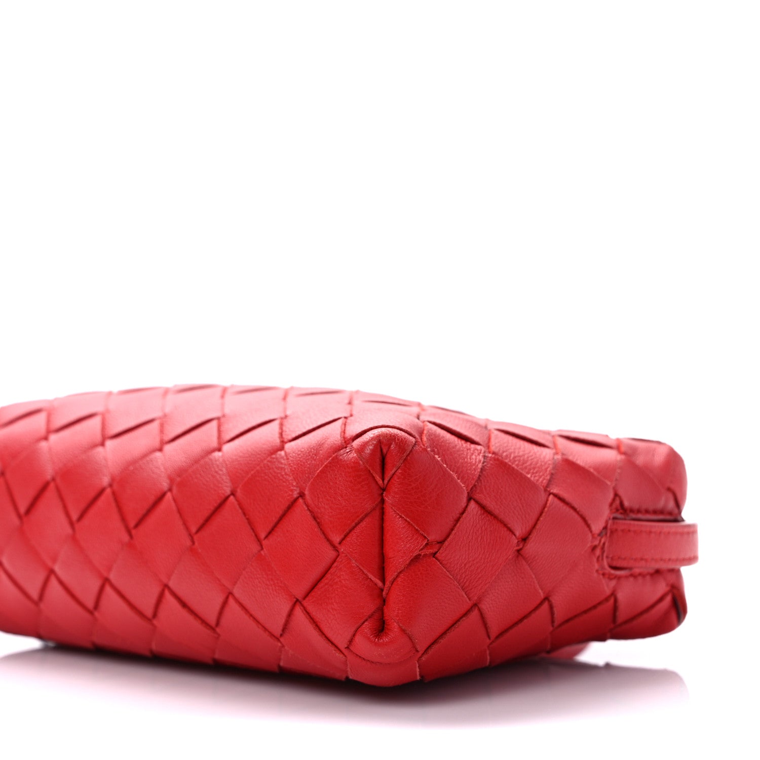 Bottega Veneta Nappa Intrecciato Mini Crossbody Red 10 of 13