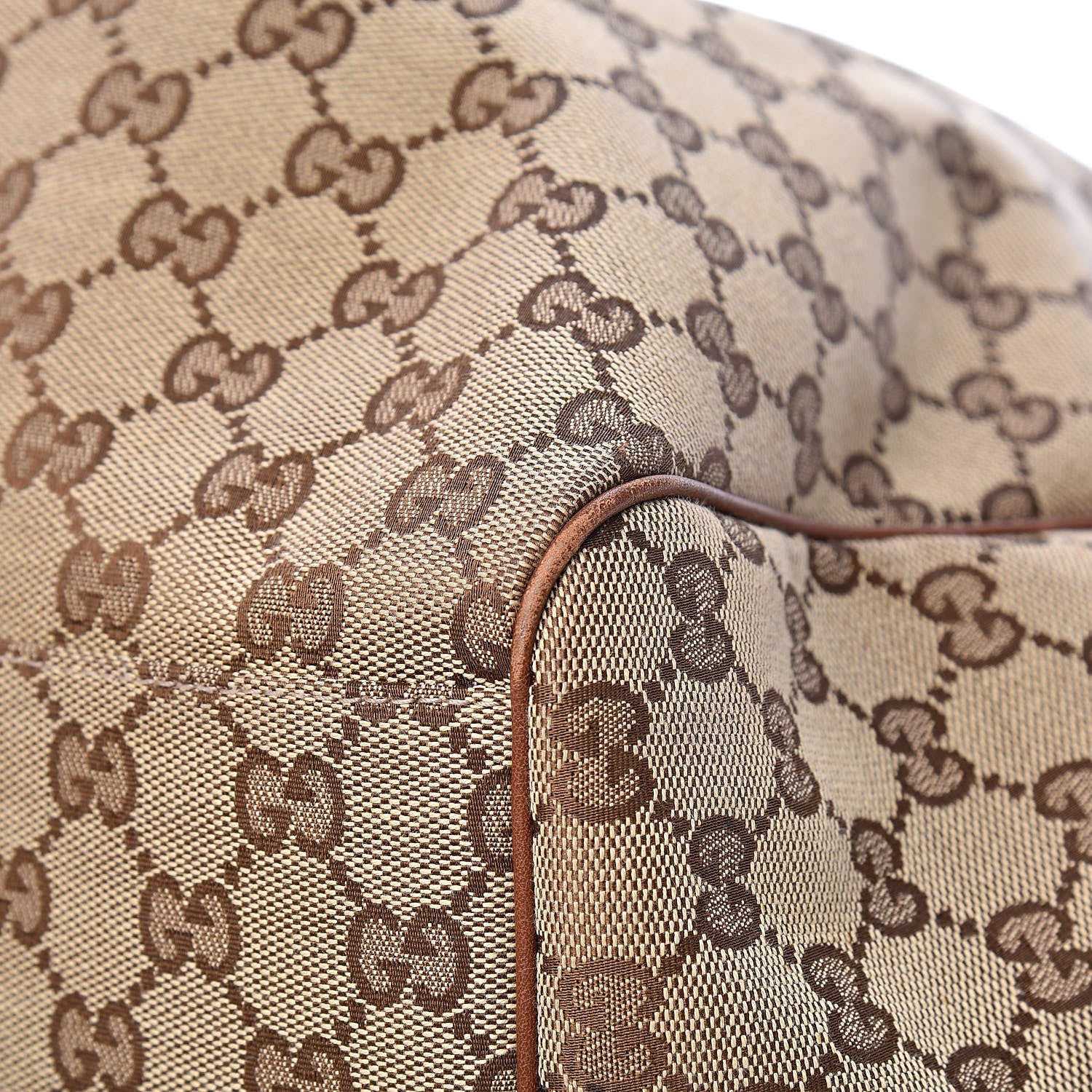 Gucci Monogram Large Sukey Tote Brown 9 of 13