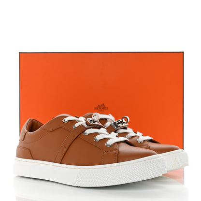 Hermes Calfskin Day Sneakers 36 Naturel 9 of 9