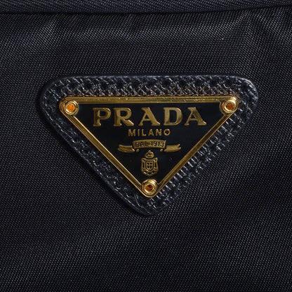 Prada Tessuto Nylon Convertible Crossbody Wristlet Nero Black 9 of 9
