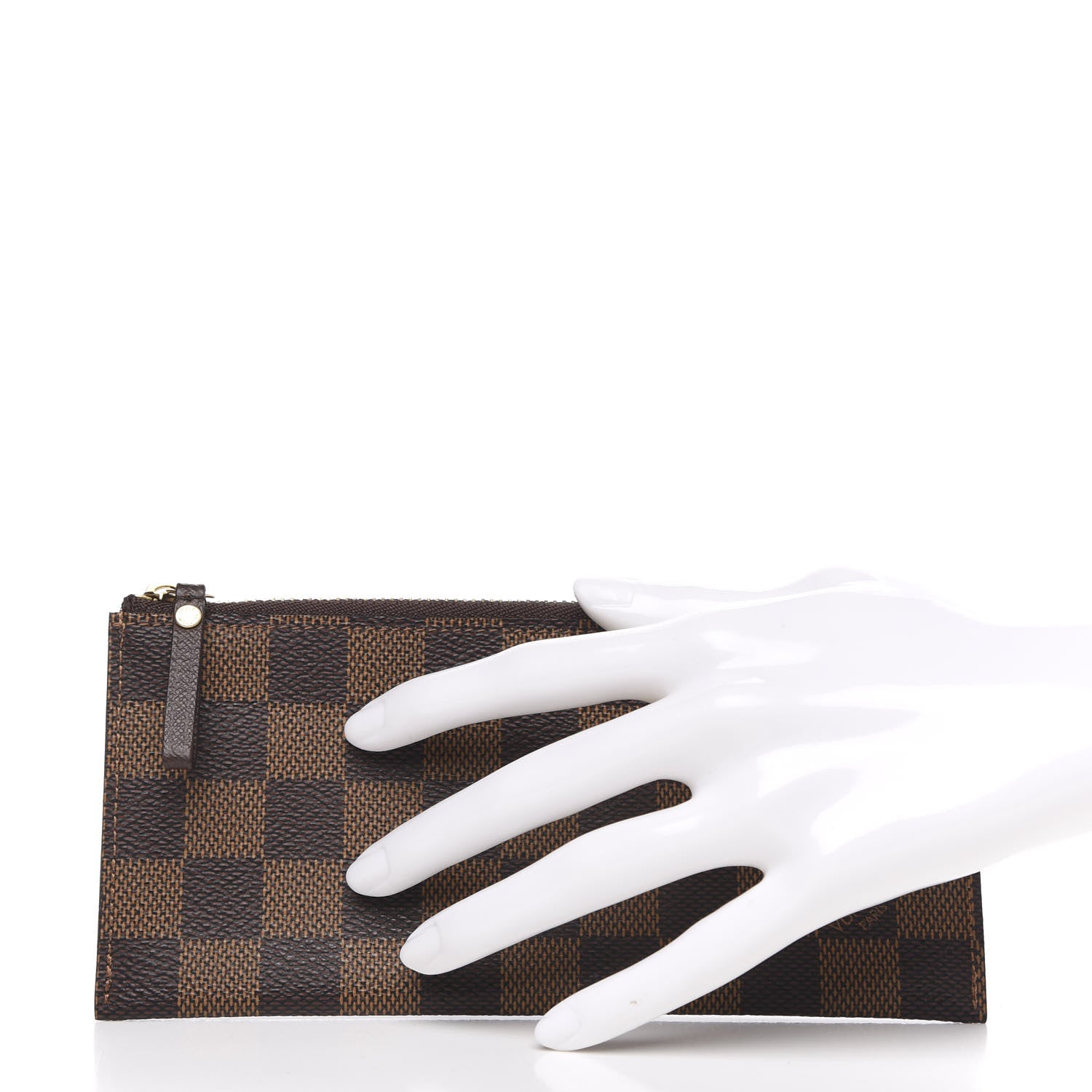 Louis Vuitton Damier Ebene Josephine Wallet Zippered Insert 2 of 6