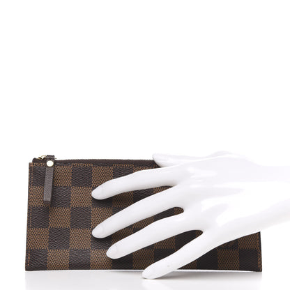 Louis Vuitton Damier Ebene Josephine Wallet Zippered Insert 2 of 6