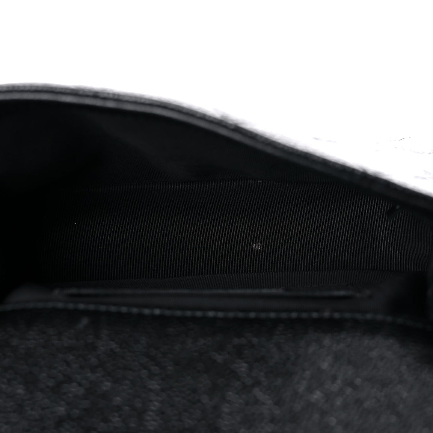 Caviar Quilted Incognito Mini Square Flap Black