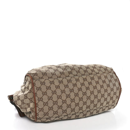 Gucci Monogram Medium Sukey Boston Brown 4 of 10