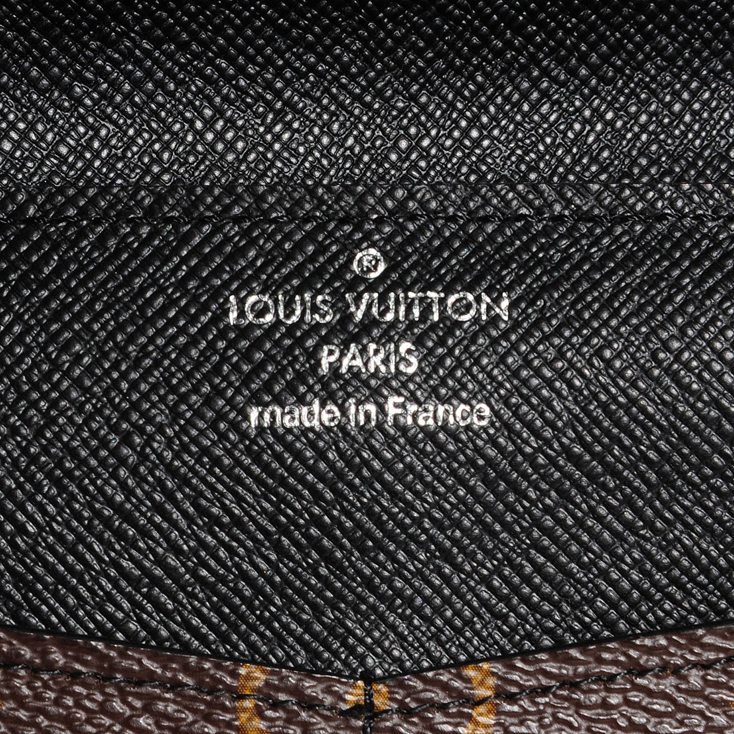 Monogram Macassar Long Wallet